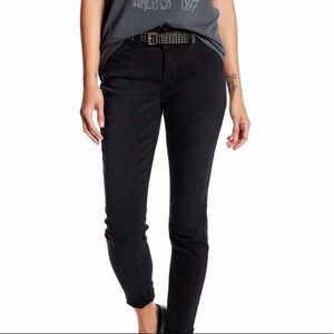 Seven7 Black Denim Skinny Jeans sz 4 / 27